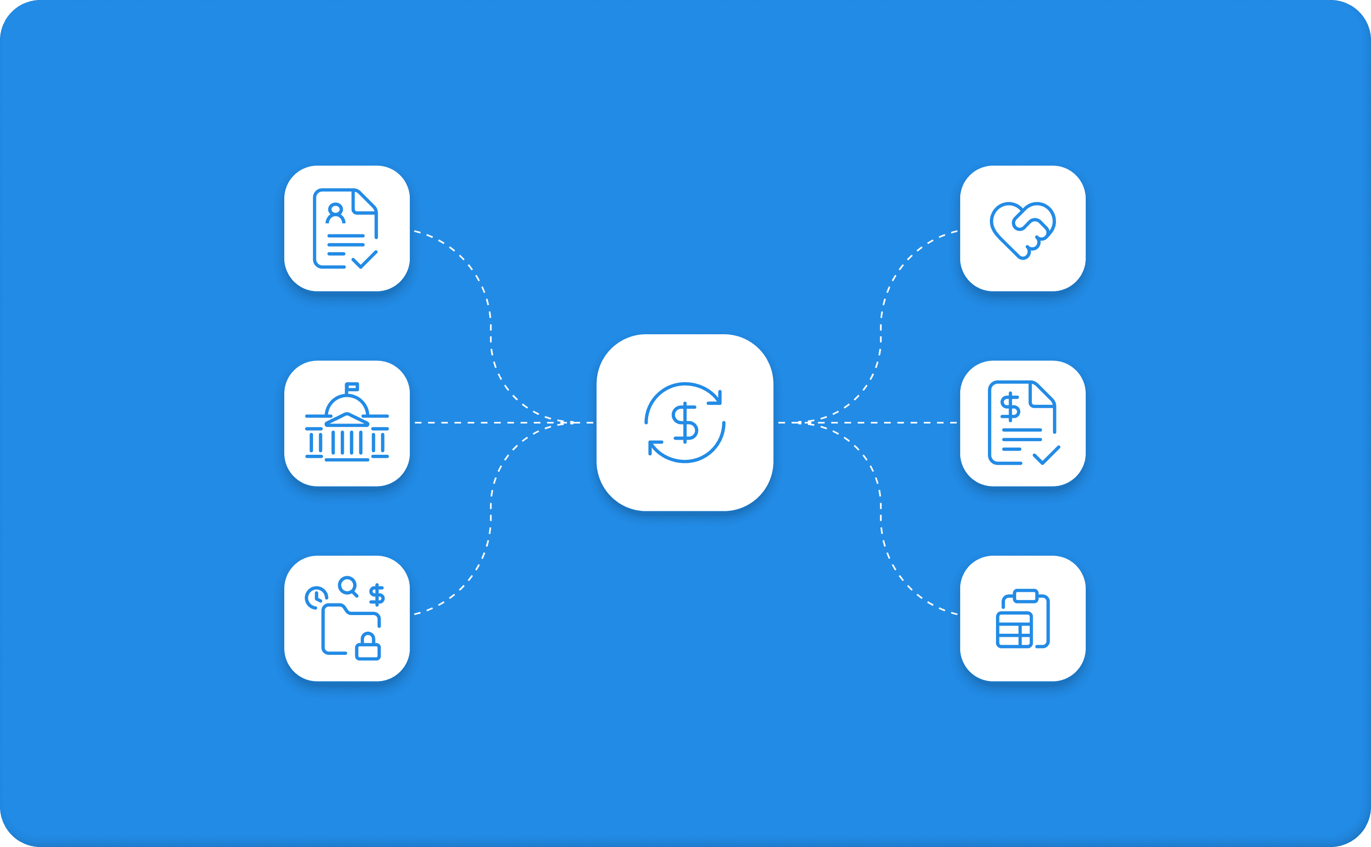 Payroll connected to VOI and VOE system workflow
