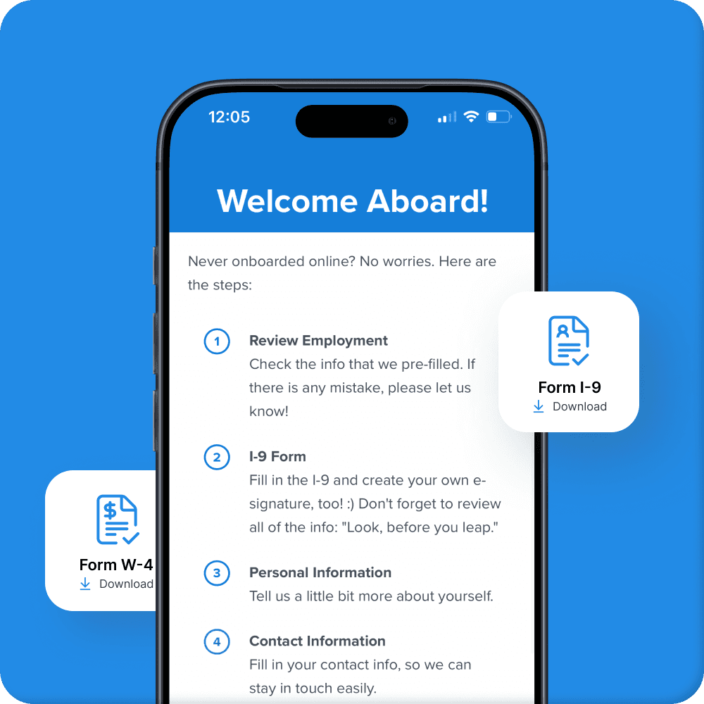 Modern onboarding system for high-turnover restaurant teams